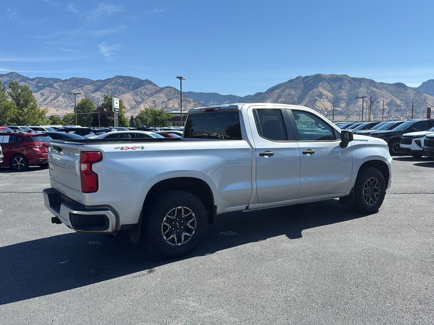 Used 2022 Silver Chevrolet Work Truck image 3