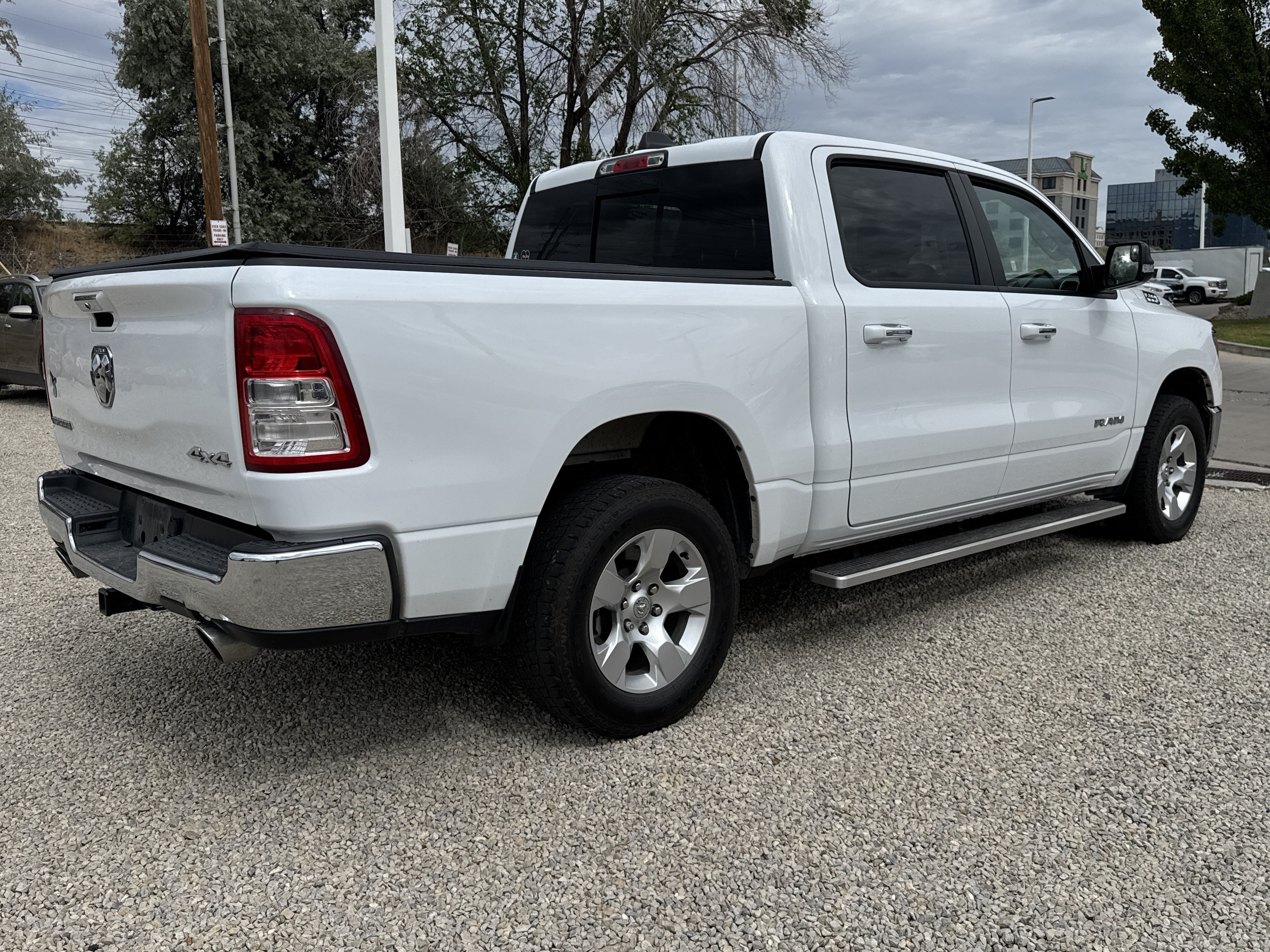 Used 2020 Bright White Clearcoat Ram Big Horn image 3