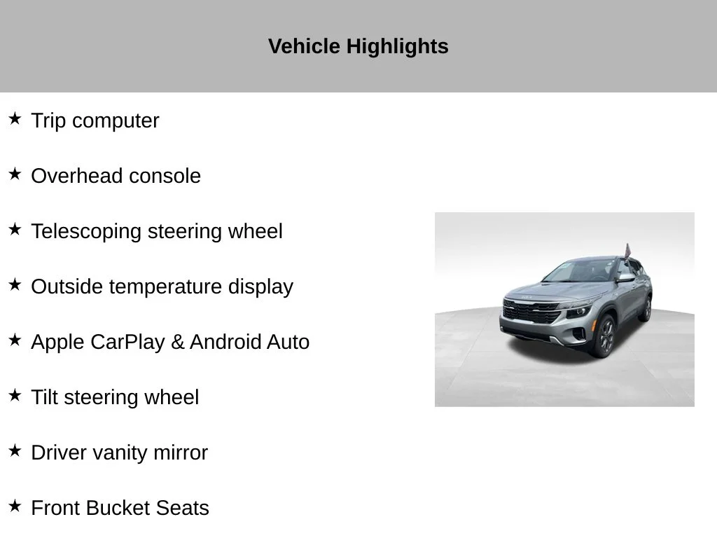 Certified Used 2024 Gray Kia LX image 46