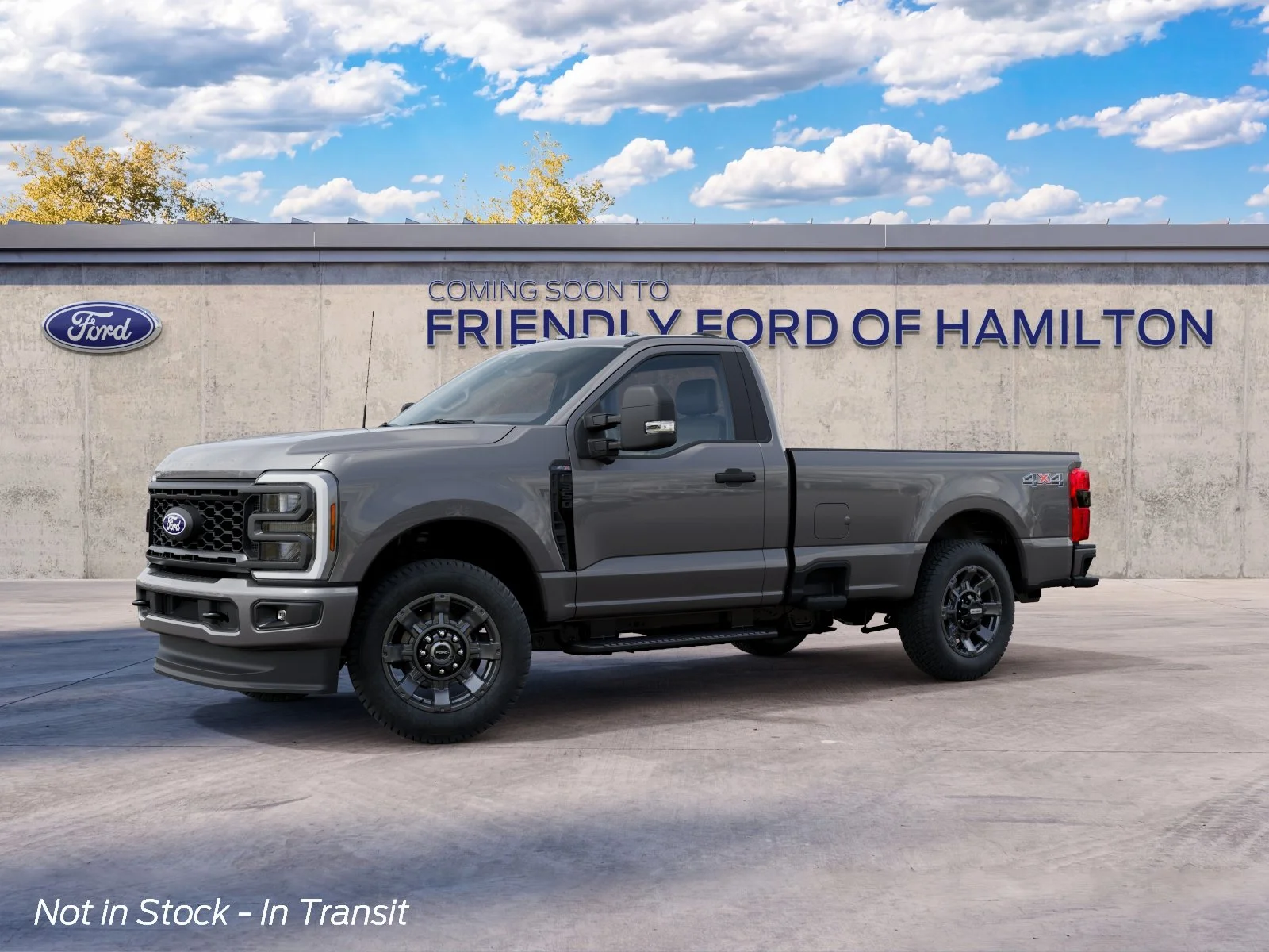 New 2027 Carbonized Gray Metallic Ford F-350® XL image 1