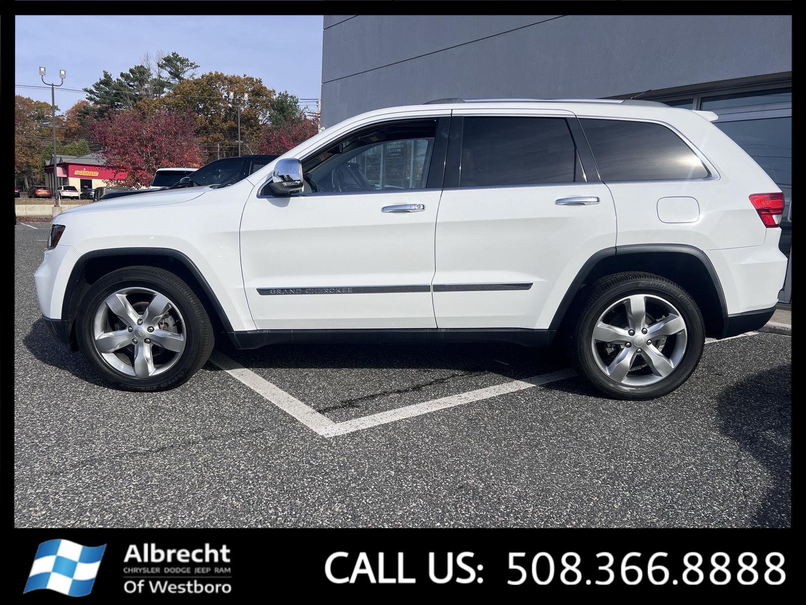 Used 2013 Jeep Grand Cherokee Limited with VIN 1C4RJFBG6DC544475 for sale in Westborough, MA