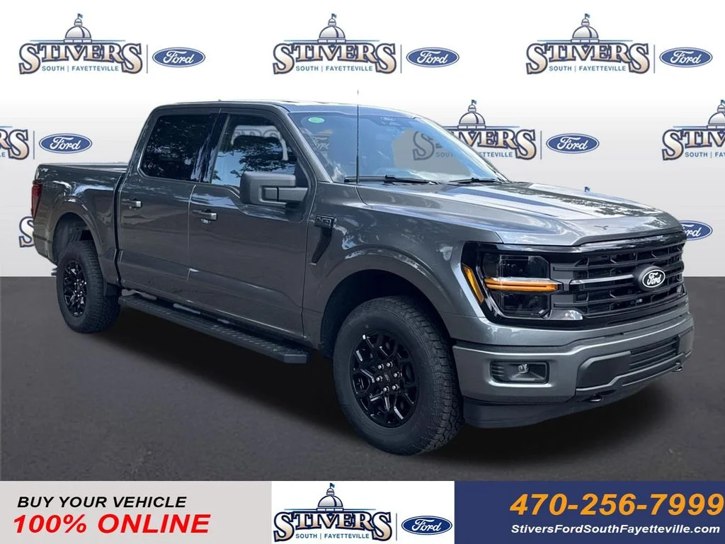New 2026 Gray Ford XLT image 1