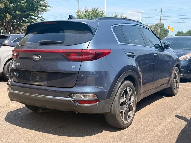 Used 2020 Pacific Blue Kia EX image 6