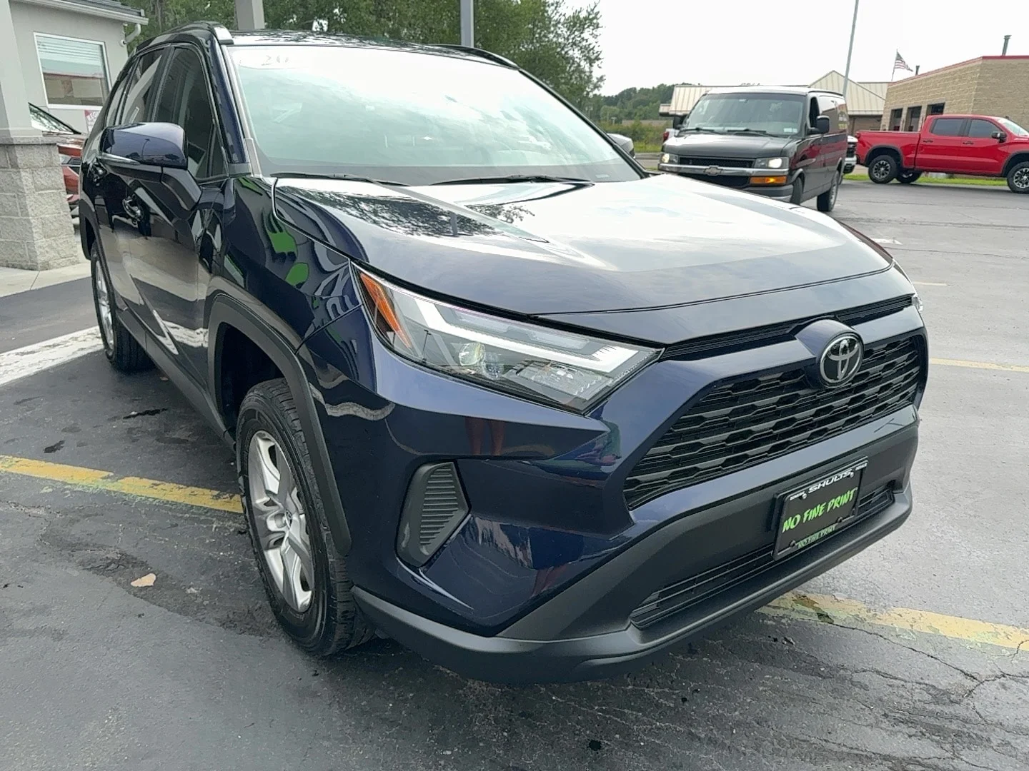 Used 2025 Blue Toyota XLE image 8