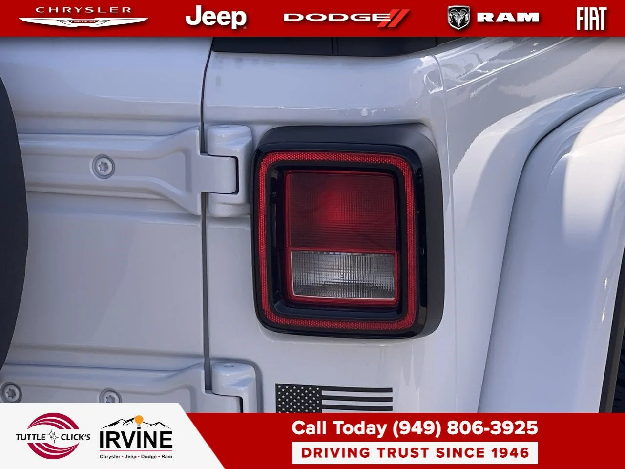 New 2026 Bright White Clear-Coat Exterior Paint Jeep America 250 image 14