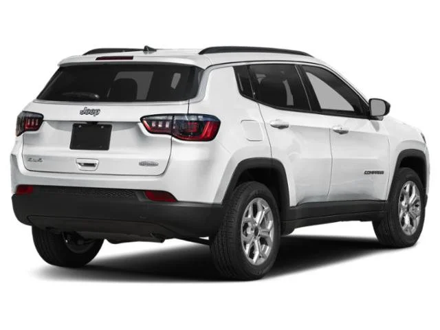 Used 2025 Bright White Clearcoat Jeep Limited image 2