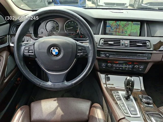 Used 2015 Imperial Blue Metallic BMW 535i xDrive image 10