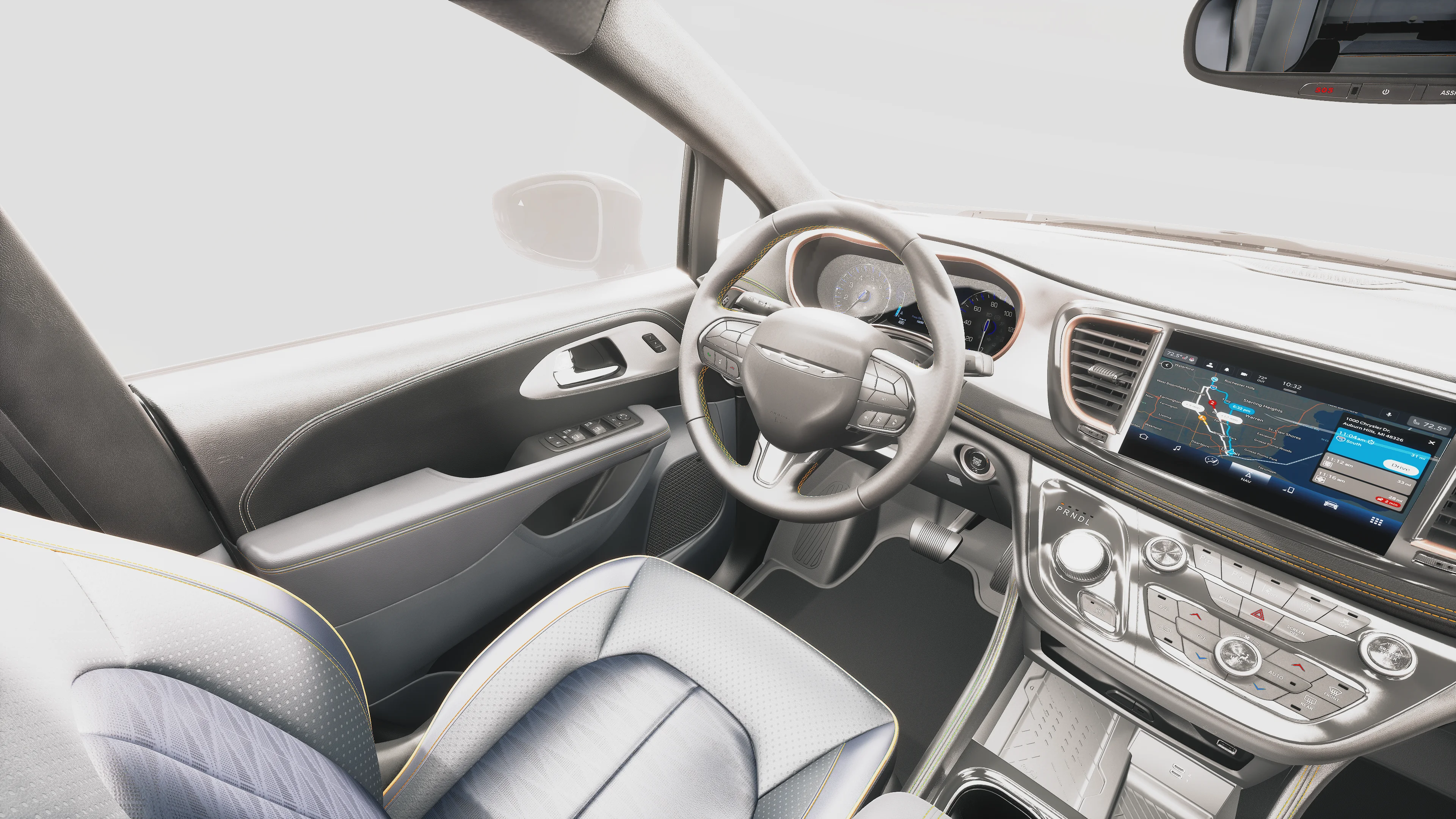 New 2027 Bright White Clear-Coat Exterior Paint Chrysler Pinnacle image 8