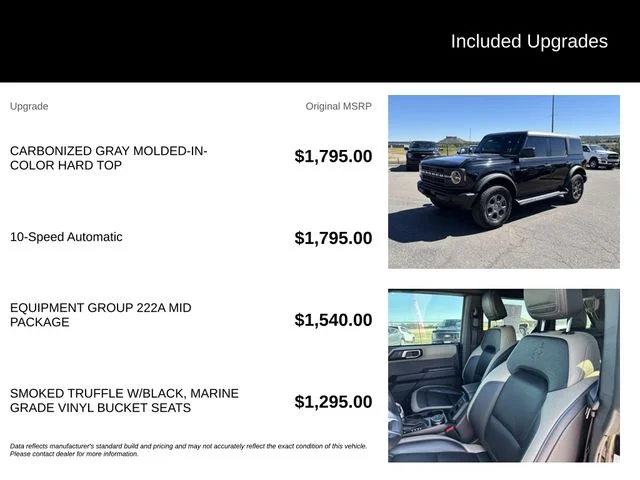 Used 2025 Black Ford Big Bend image 5