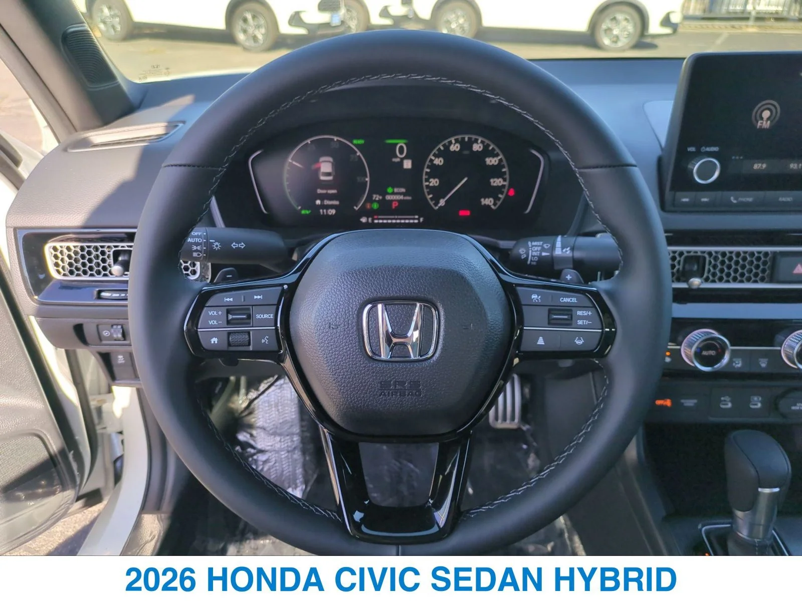 New 2026 Platinum White Pearl Honda 2WD Sport Hybrid image 15
