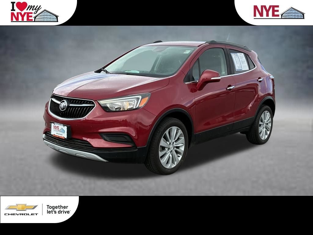 Used 2018 Includes (CM5) Black Carbon Metallic lower exterior accent color, Paint code W700S. Buick Preferred image 1