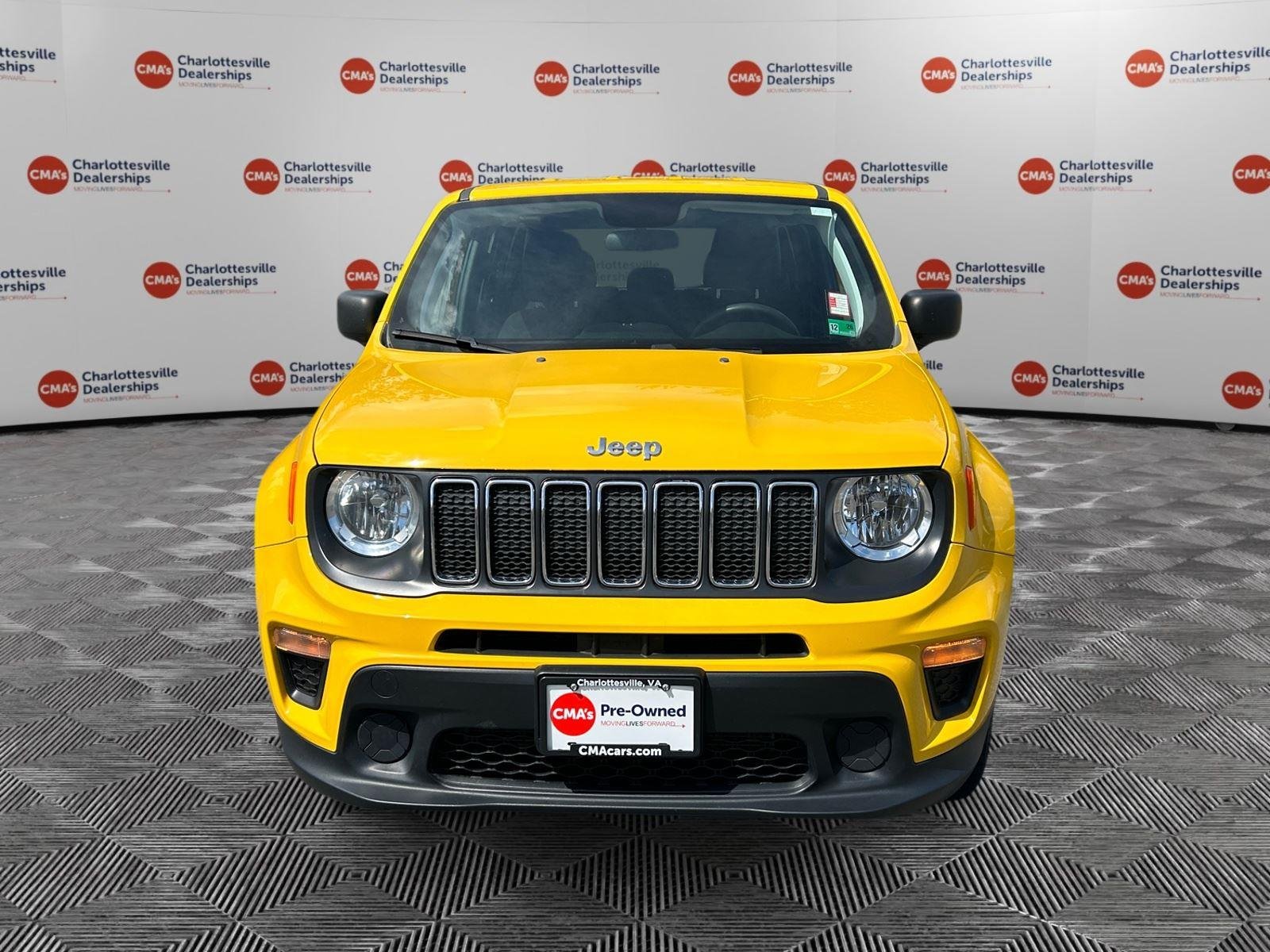 Used 2019 YELLOW JEEP SPORT image 8