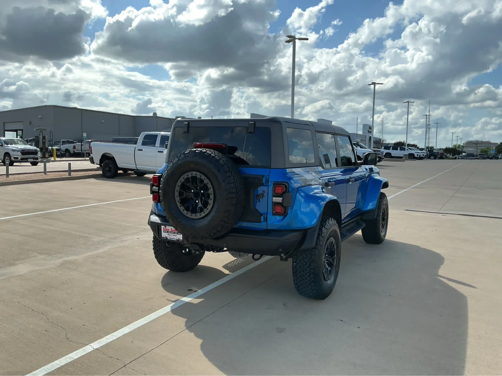 Used 2024 Velocity Blue Metallic Ford Raptor image 6
