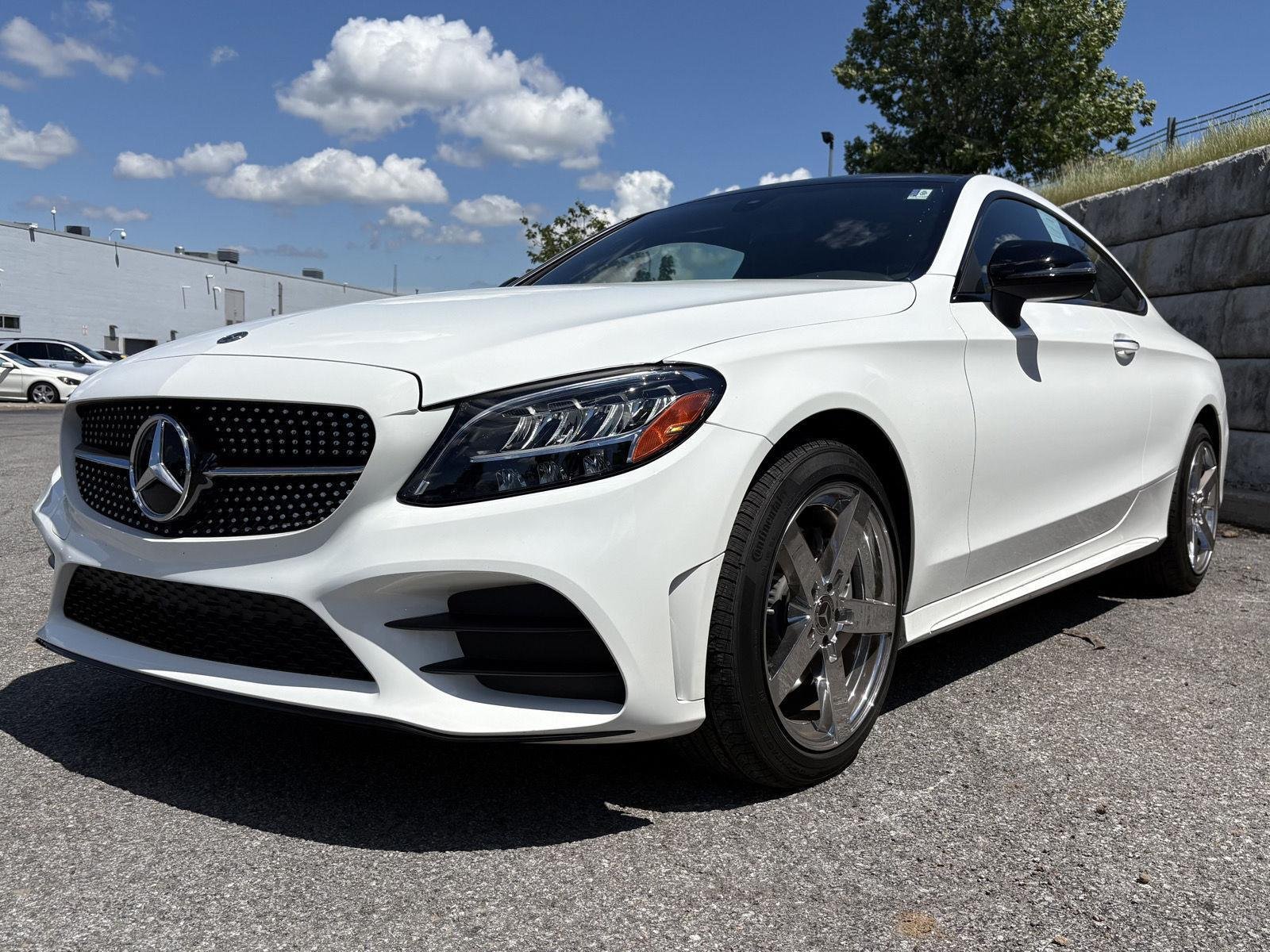 Certified Used 2021 Polar White Mercedes-Benz C 300 image 3
