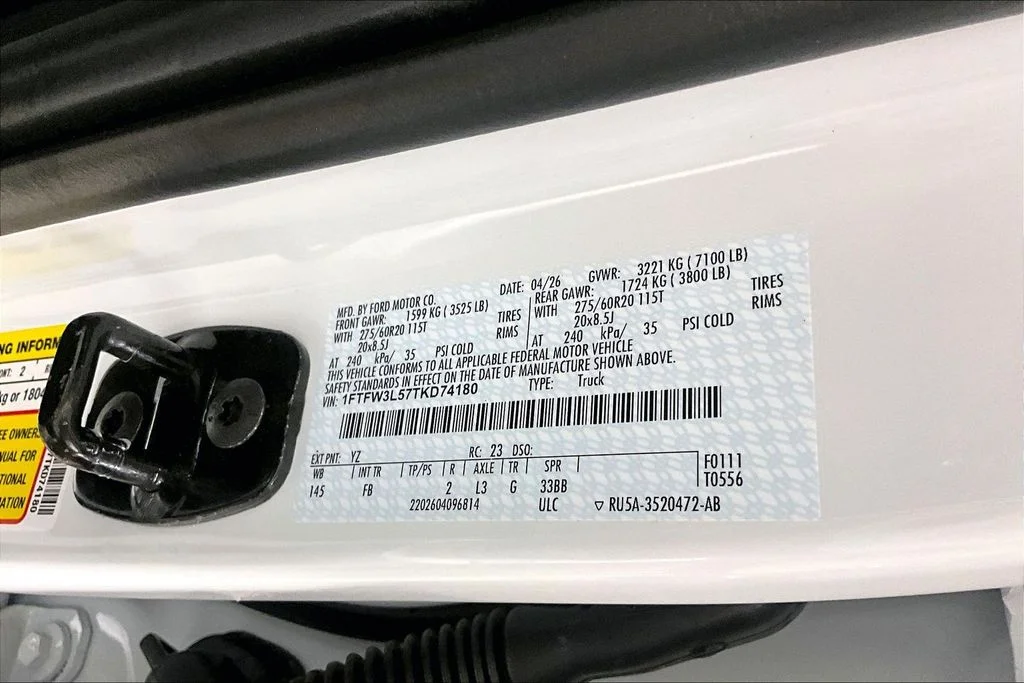 New 2026 Oxford White Ford XLT image 12