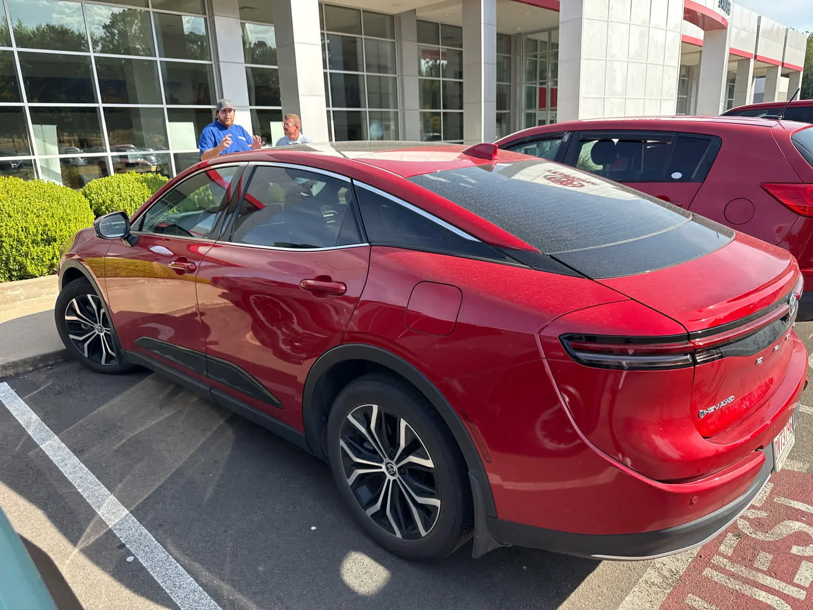 Certified Used 2024 Supersonic Red Toyota Limited image 5
