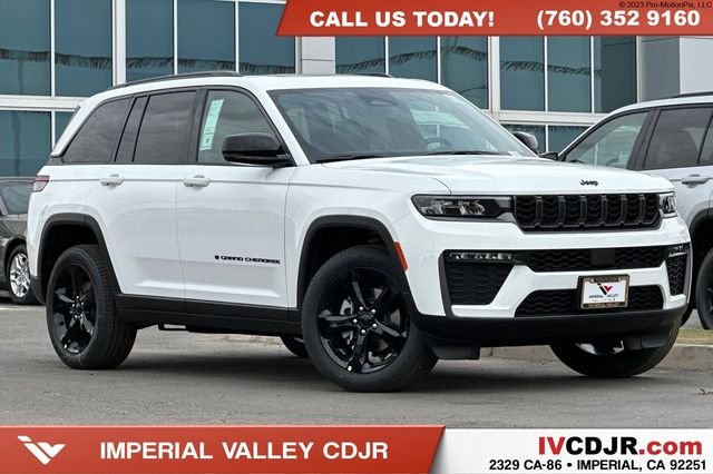 New 2026 Bright White Clear-Coat Exterior Paint Jeep Limited image 1