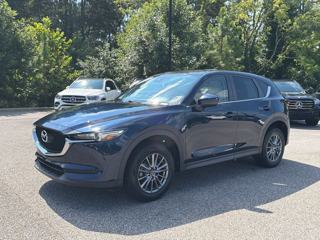 Used 2017 Deep Crystal Blue Mica Mazda Touring image 9