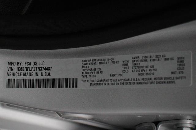 New 2026 Silver Zynith Exterior Paint RAM REBEL image 43