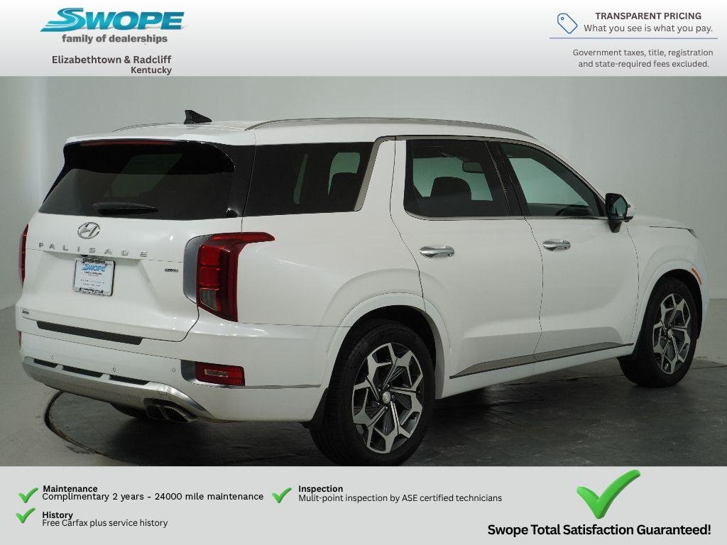 Certified Used 2021 Hyper White Hyundai Calligraphy image 3