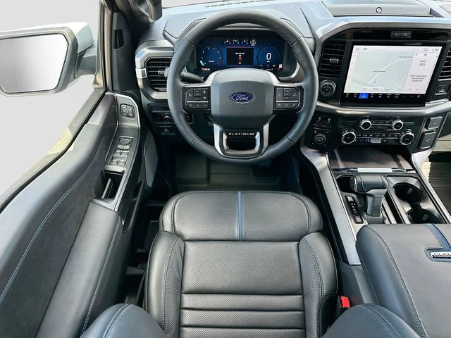 New 2025 White Metallic Ford Platinum image 16