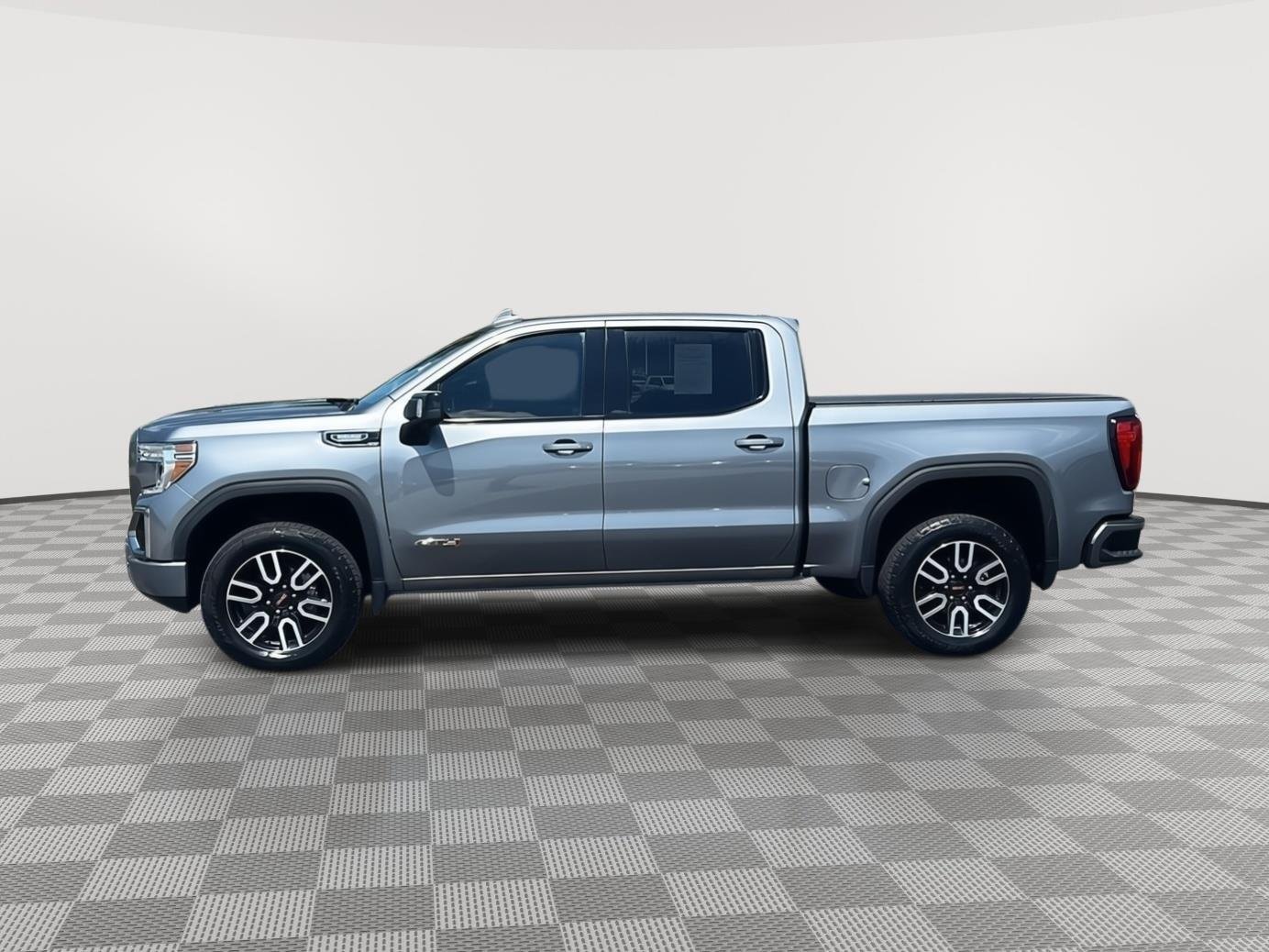 Used 2021 Satin Steel Metallic GMC AT4 image 4