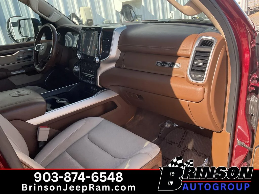 Used 2021 Delmonico Red Pearlcoat Ram Laramie image 9
