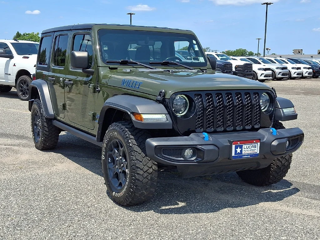 Used 2023 Sarge Green Clearcoat Jeep Willys image 2