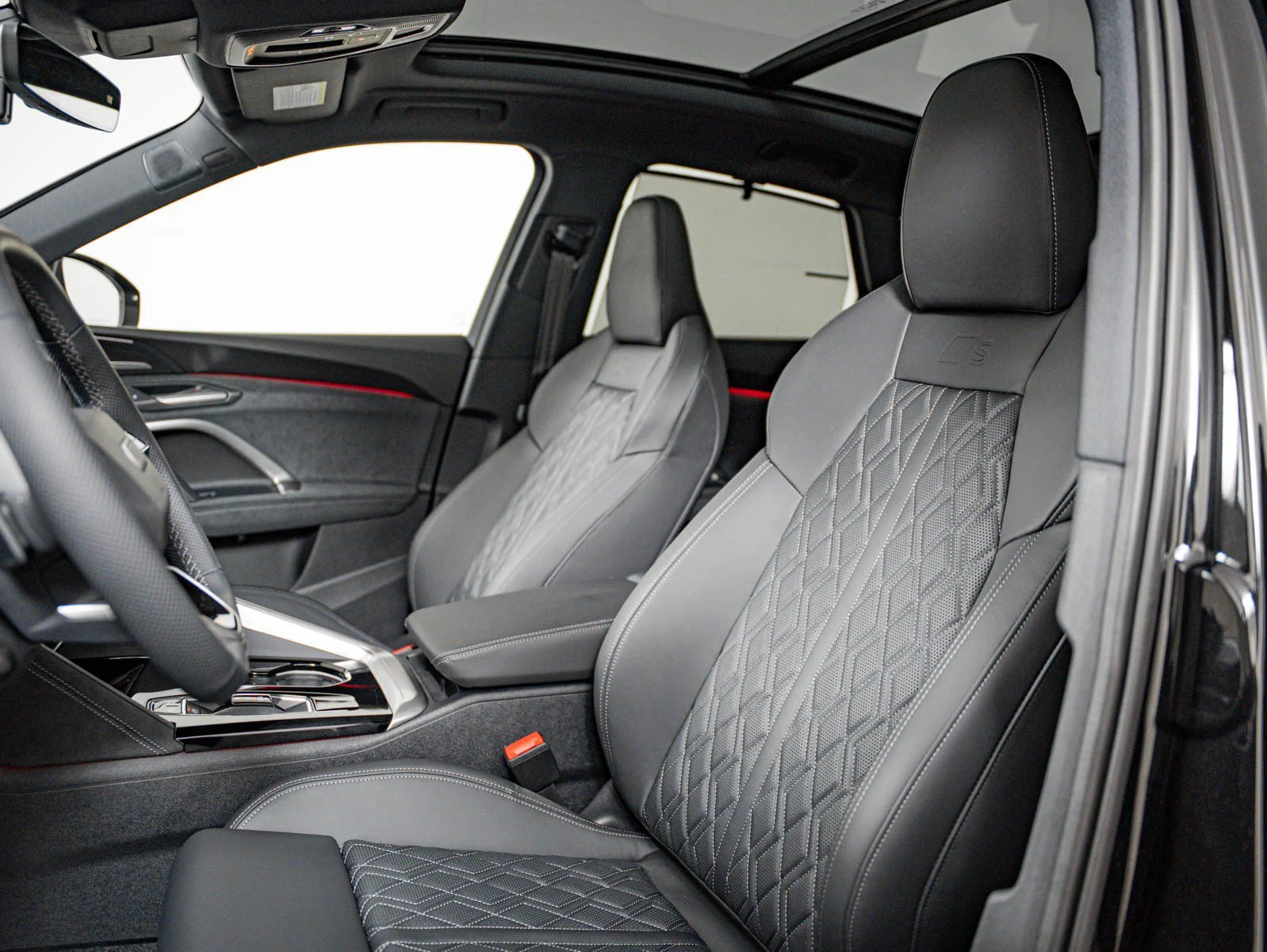 New 2026 Mythos Black Metallic Audi Premium Plus image 11