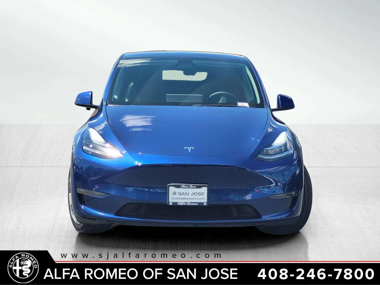 Used 2022 Tesla Model Y Long Range with VIN 7SAYGDEE0NF410416 for sale in San Jose, CA
