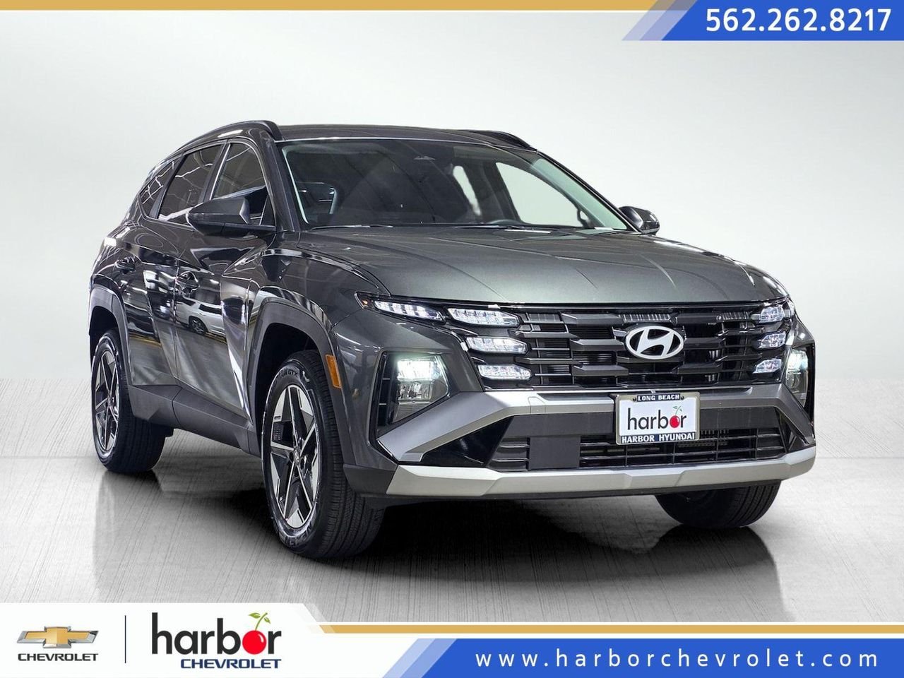 New 2026 Amazon Gray Hyundai SEL AWD image 1