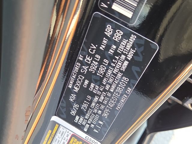 New 2026 Aurora Black Pearl Kia LXS image 6
