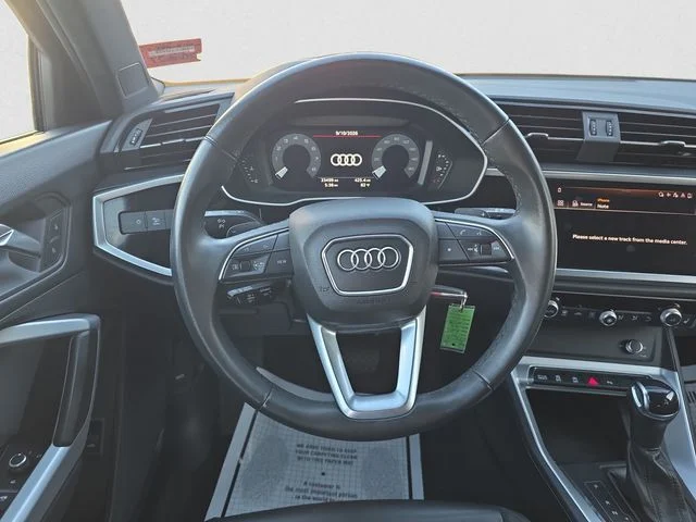 Used 2025 Glacier White Metallic Audi Premium image 12
