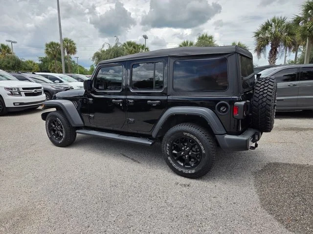 Used 2021 Black Jeep Unlimited Willys image 10
