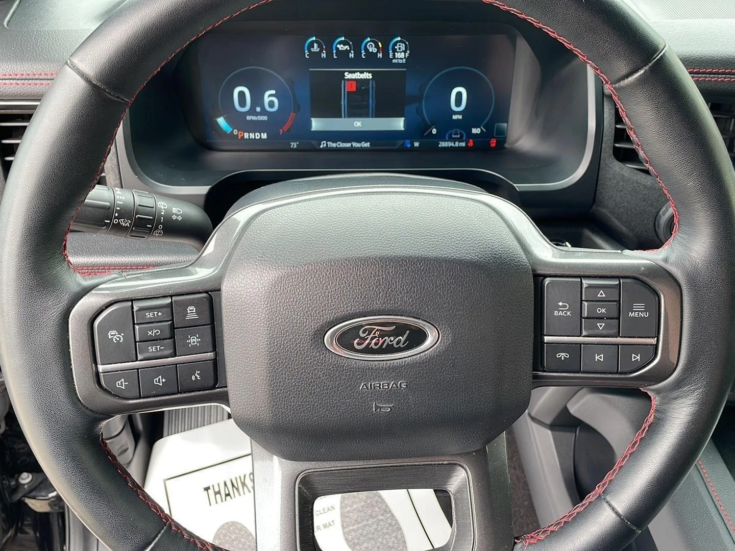 Certified Used 2023 Agate Black Metallic Ford Limited image 11