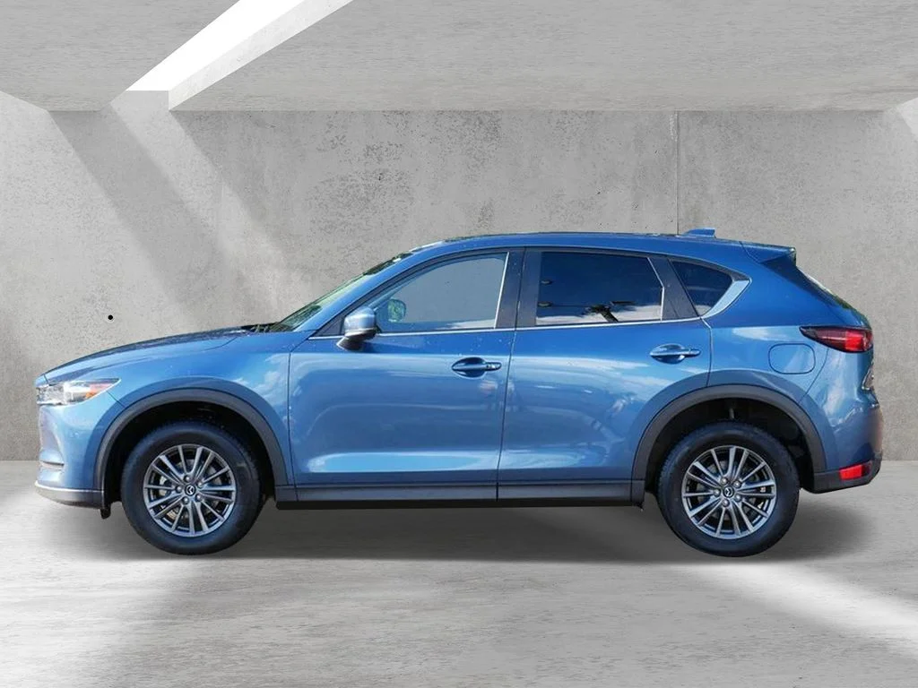 Used 2021 Blue Mazda Touring image 5