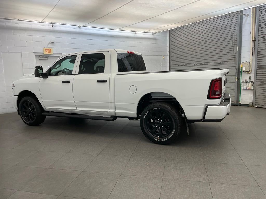 New 2026 Bright White Clear-Coat Exterior Paint RAM Tradesman Black Express image 5