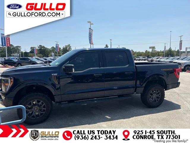 Used 2022 Antimatter Blue Metallic Ford Tremor image 2