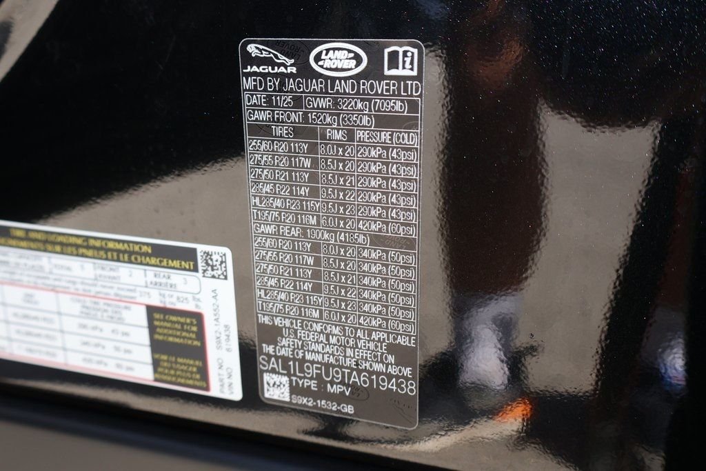 Certified Used 2026 Black Land Rover Dynamic SE image 28