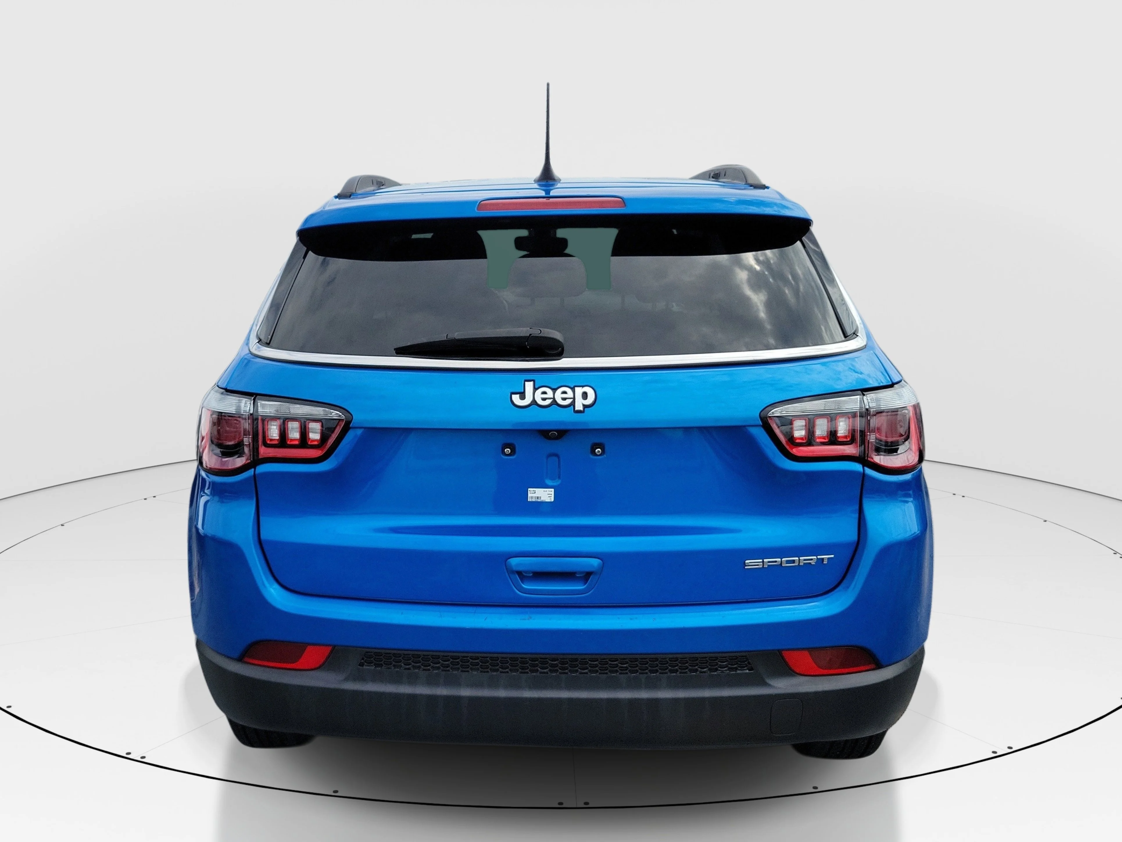 Used 2021 Laser Blue Pearlcoat Jeep Sport image 5