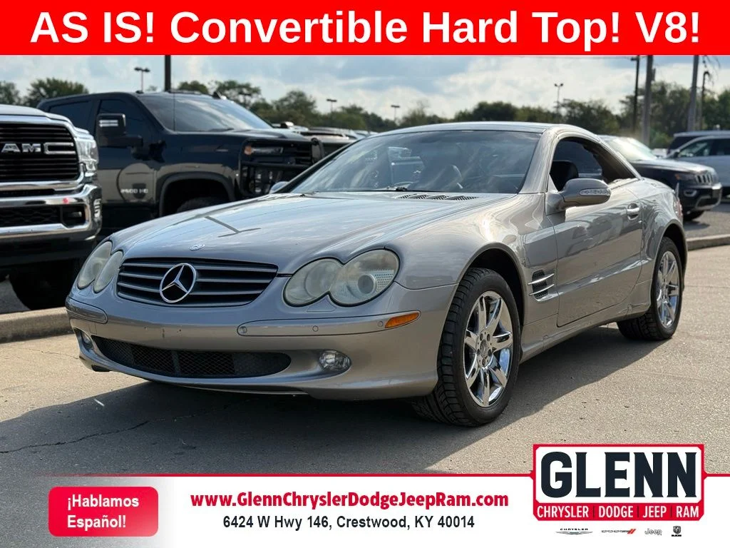 Used 2003 Silver Mercedes-Benz SL 500 image 1