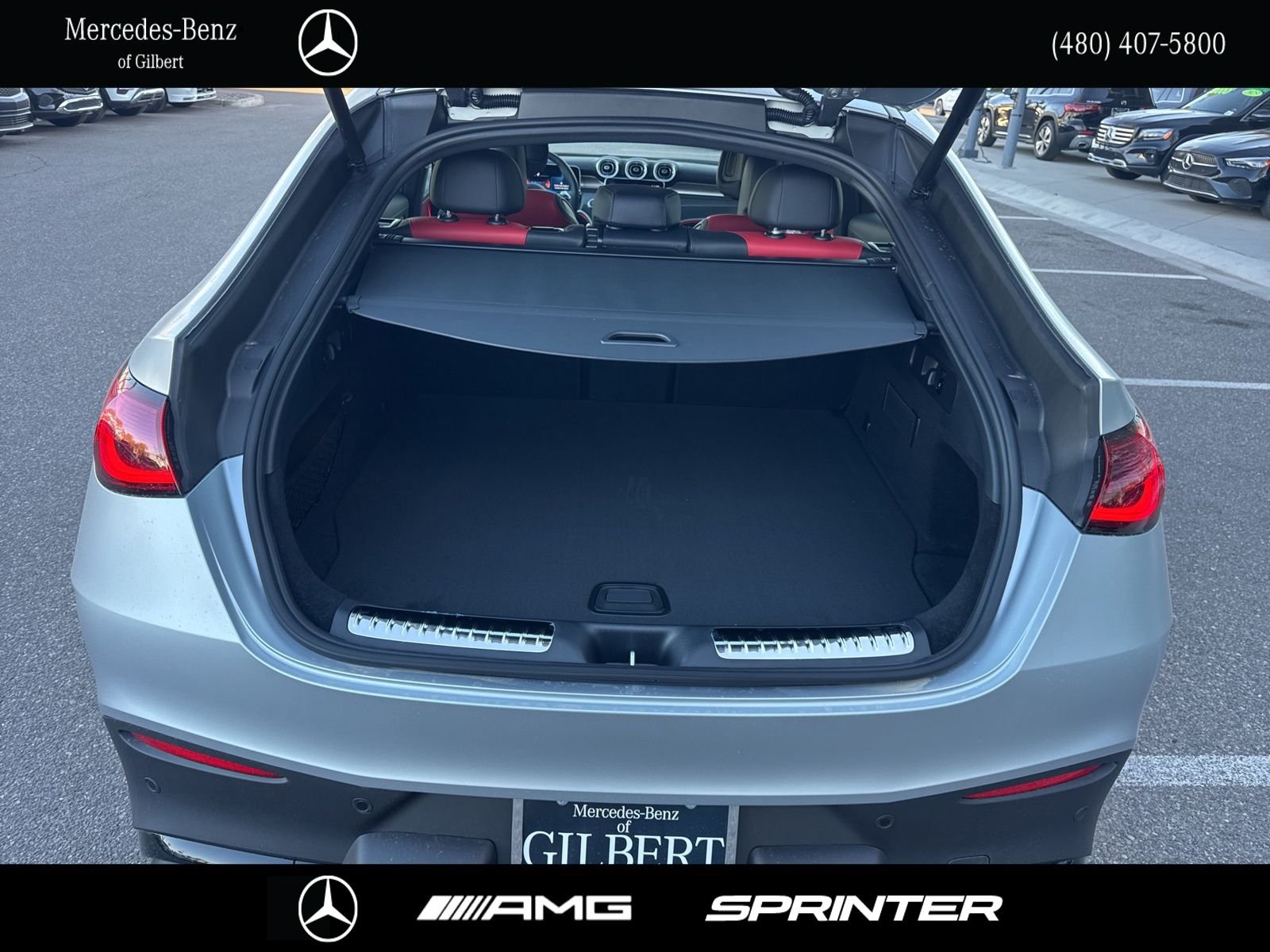New 2026 MANUFAKTUR Cirrus Silver Magno Mercedes-Benz GLC 43 AMG® COUPE image 6