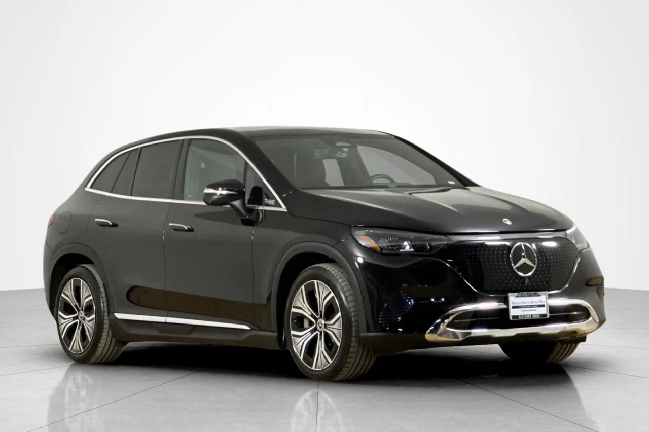 Certified Used 2023 Obsidian Black Metallic Mercedes-Benz EQE 350 image 7