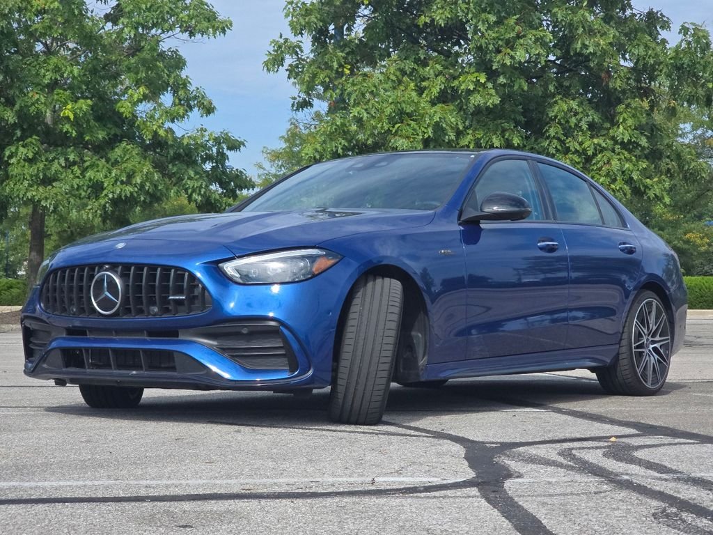 Certified Used 2026 Starling Blue Metallic Mercedes-Benz C 43 AMG® image 14