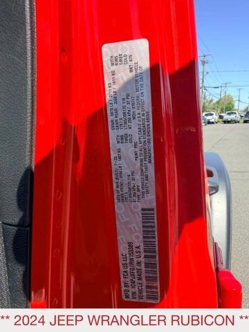 Certified Used 2024 Red Jeep Rubicon image 30