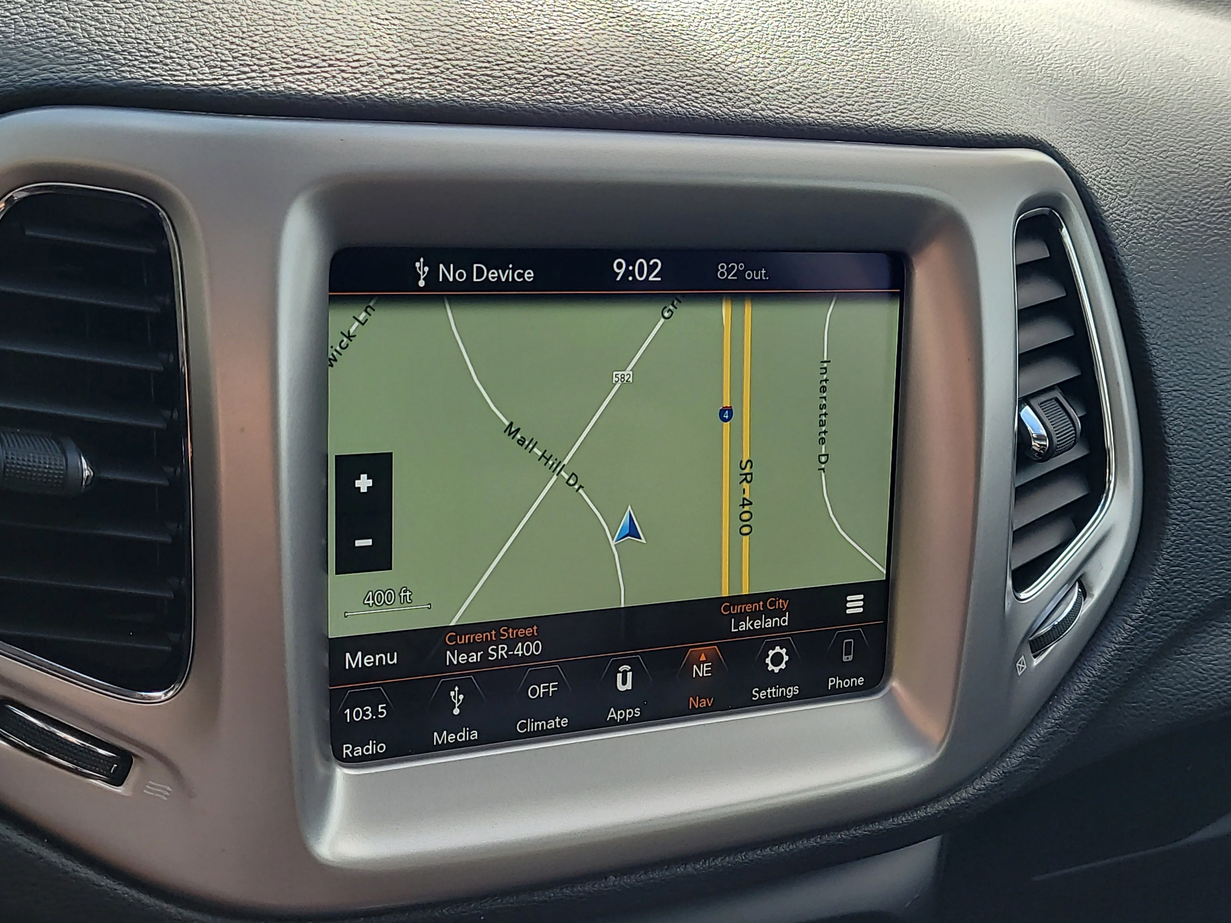 Used 2018 White Clearcoat Jeep Latitude image 30