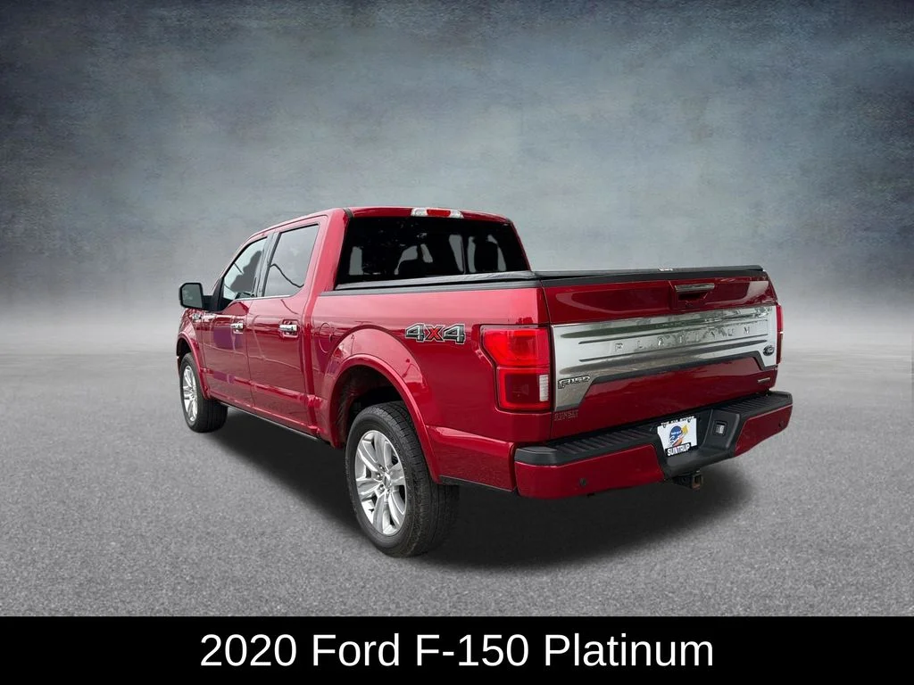 Used 2020 Red Ford Platinum image 3