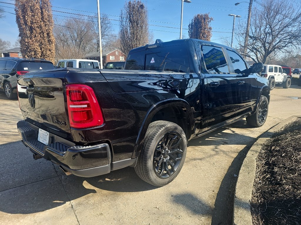 Used 2026 Diamond Black Crystal Pearlcoat Ram Limited image 4