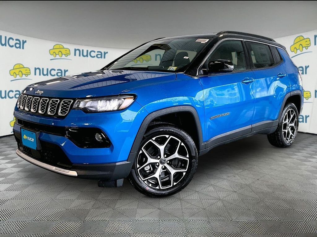 New 2026 Hydro Blue Pearl-Coat Exterior Paint Jeep Limited image 4