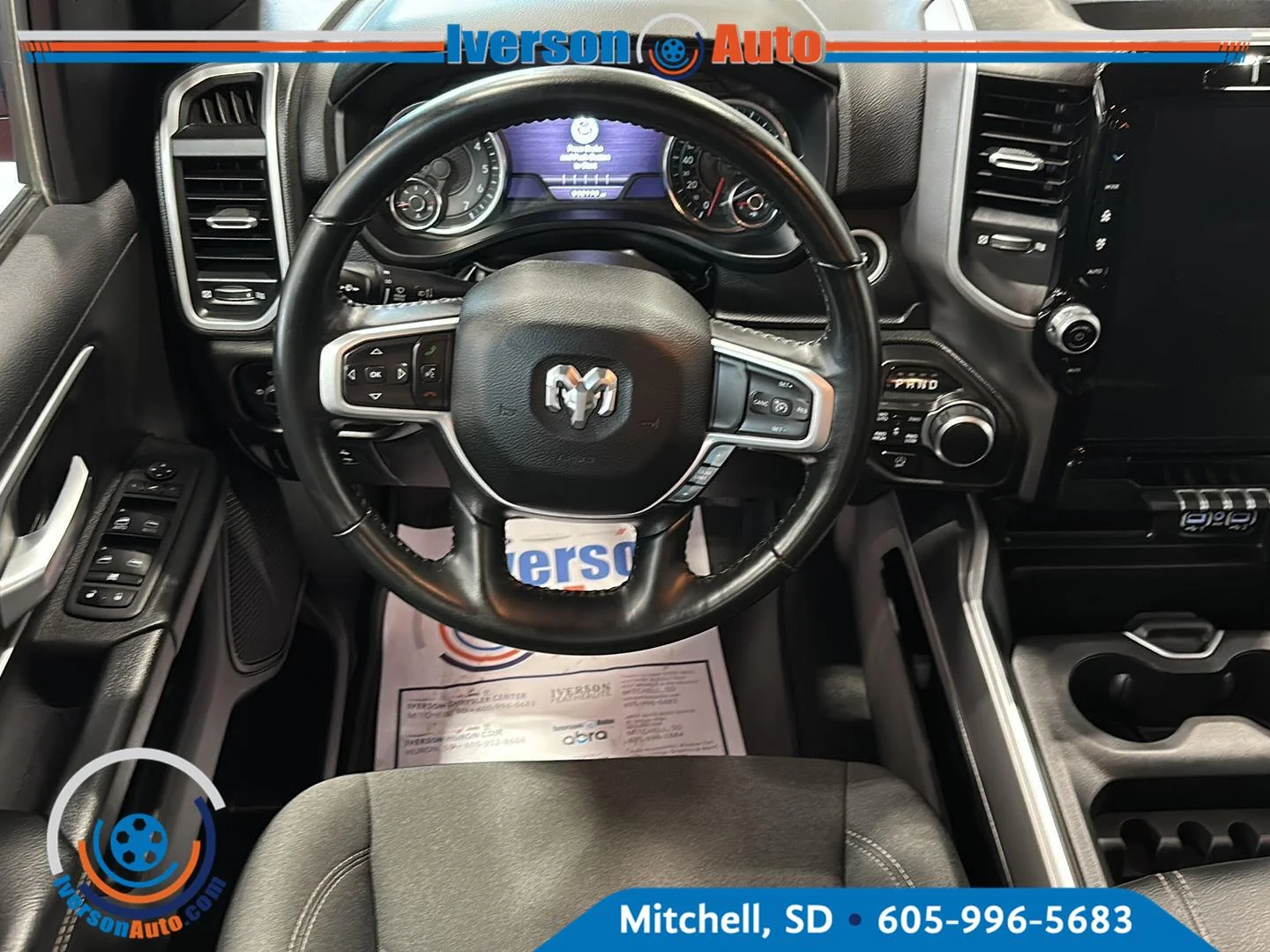 Used 2023 Flame Red Clearcoat Ram Big Horn image 27